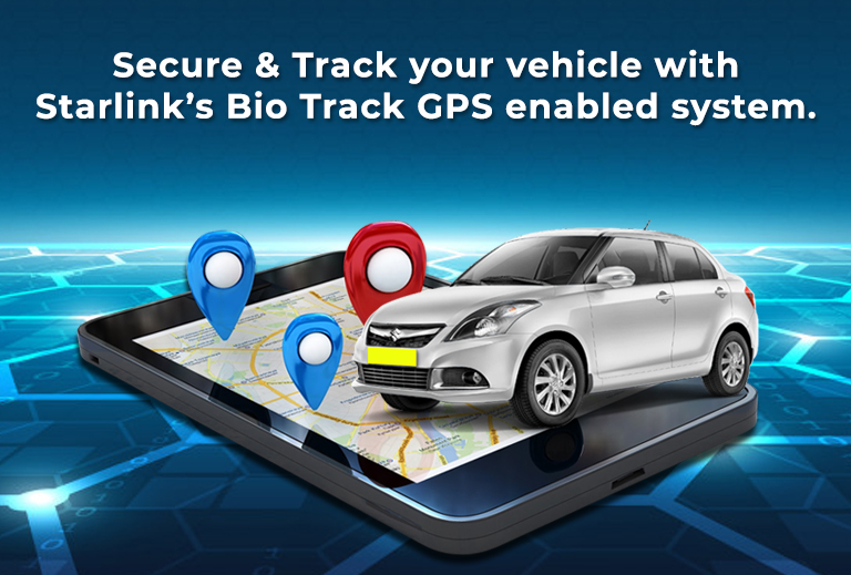 Secure & Track your vehicle with Starlink’s Bio Track GPS enabled system.