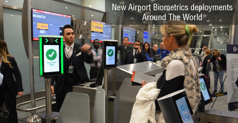 New Airport Biometrics Deployments Around The World