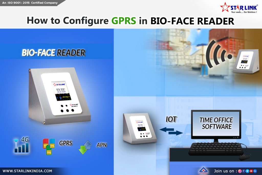 How to congfigure GPRS in bio-face reader